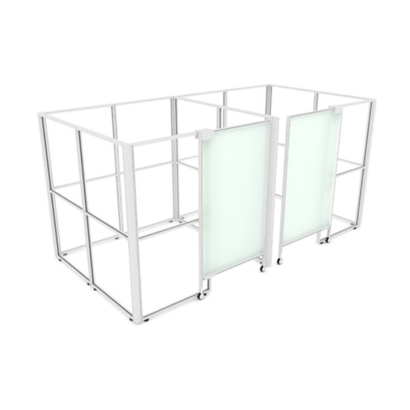 NEW GLASS OFFICE , GLASS OFFICE WITH DOOR, New Glass Private Offices