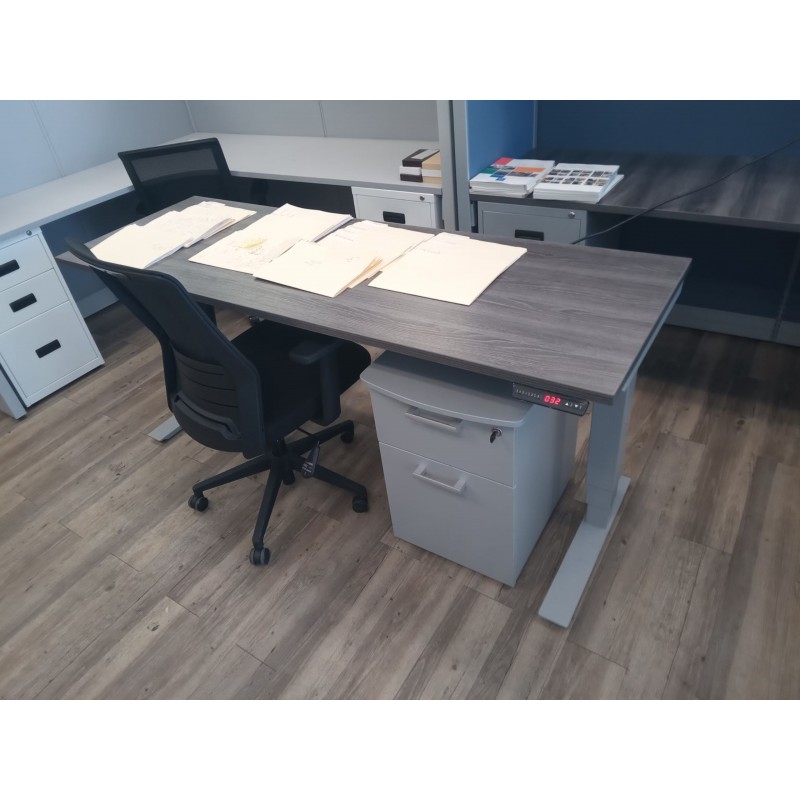 WORK FROM HOME, ADJUSTABLE HEIGHT DESK, SIT DOWN STAND UP DESK, USED