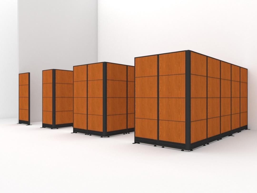 LAMINATE DESK DIVIDERS, L SHAPED DIVIDERS