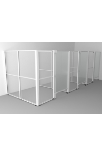 NEW Glass Private Office 