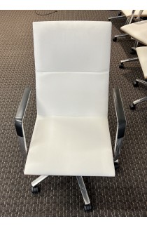  LIKE NEW LIGHTLY USED-Davis Sola Leather Conference Room Chairs-