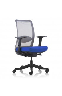 OfficeSource Agile Collection Gray Mesh Mid Back Task Chair with Black Frame | 2