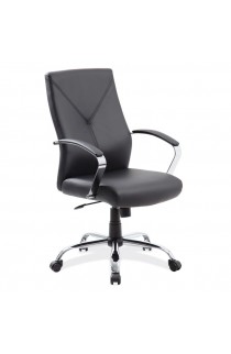 Boxero Collection Executive High Back with Chrome Frame - Conference Room Chair