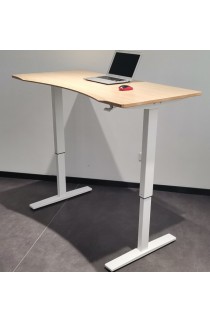 PNEUMATIC ADJUSTABLE HEIGHT DESK - NEW 48 X 24"