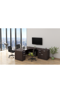 L SHAPED DESK Suite PL116 