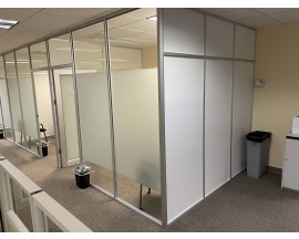 PREOWNED GLASS PRIVATE OFFICES WITH DOOR