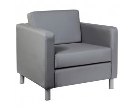 CONTEMPORARY LOUNGE SEAT / CLUB SEAT - DEFINE COLLECTION - AVAILABLE IN BLACK OR GRAY