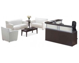 Office Sources Borders II Series Reception Desk -  - Suite PLB#05