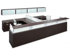 Office Sources Borders II Series Reception Desk - - Suite PLB#06