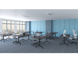 PL Flip Top Nesting Training Room Tables