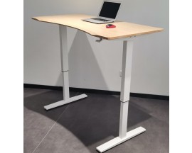 PNEUMATIC ADJUSTABLE HEIGHT DESK - NEW 48 X 24" | 2