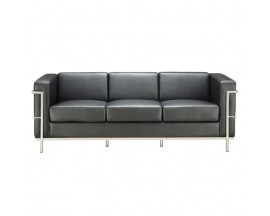 Madison Collection Sofa with Chrome Exposed Frame - In Store Price $1015