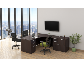 L SHAPED DESK Suite PL116 