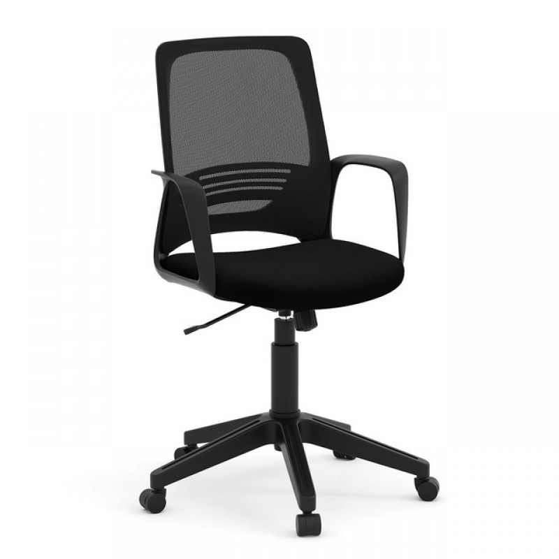 OfficeSource Prisma Collection Mesh Back Task Chair with Black Frame and Base | 2