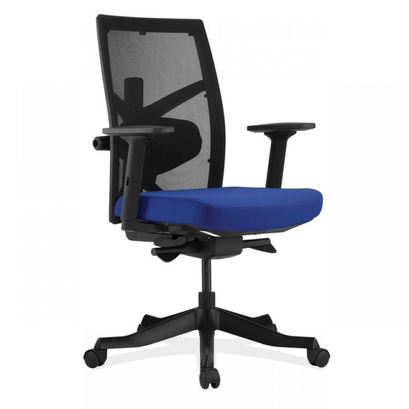 OfficeSource Corpo Collection Mesh High Back Task Chair with Black Frame