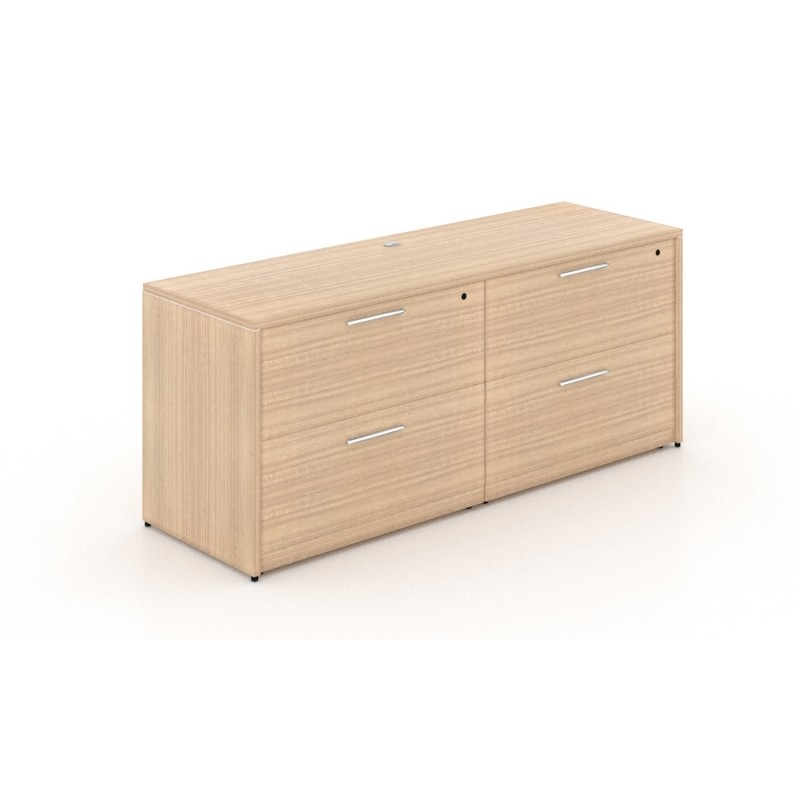 Credenza with 4 drawer lateral file | 3