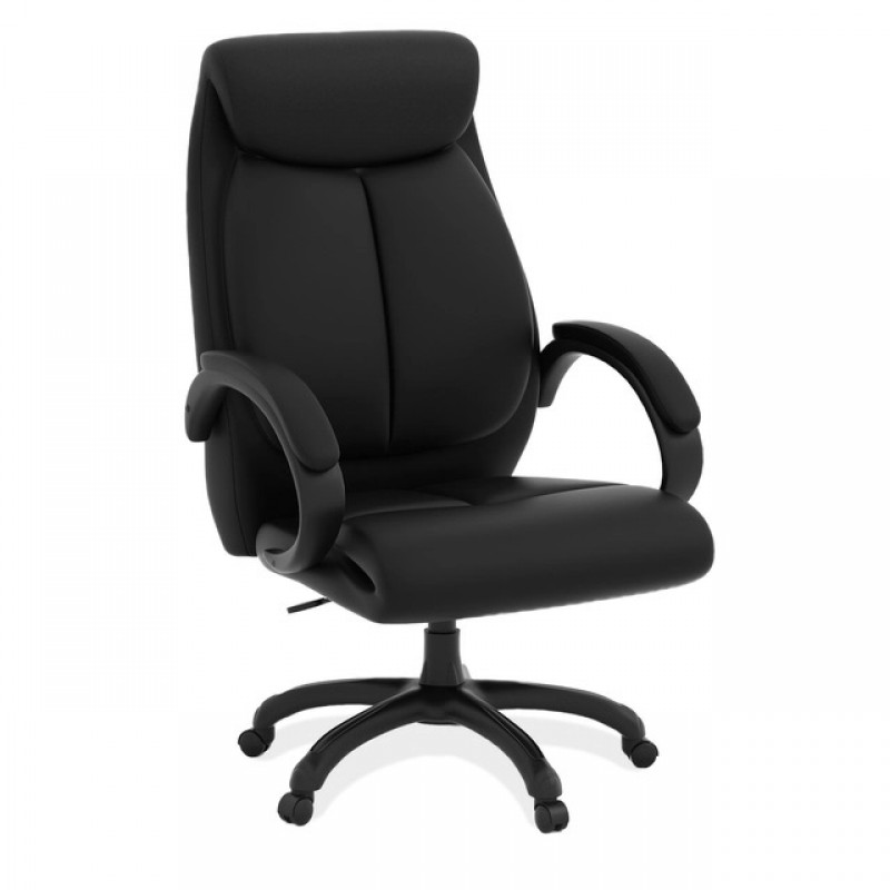OfficeSource Sierra Collection Executive High Back or Mid Back with Black Frame