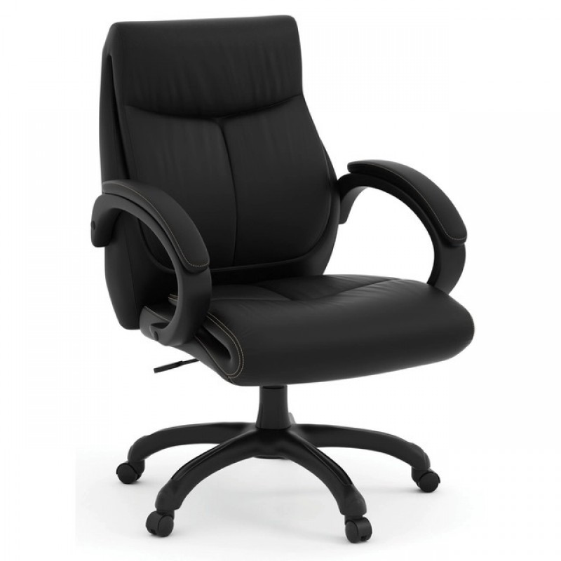 OfficeSource Sierra Collection Executive High Back or Mid Back with Black Frame | 2