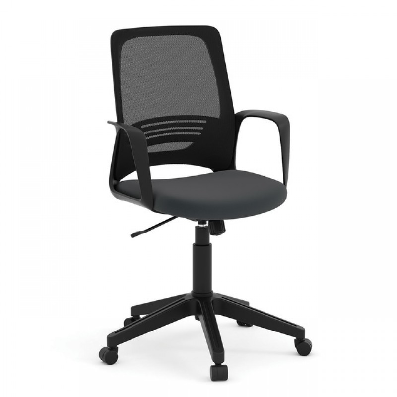 OfficeSource Prisma Collection Mesh Back Task Chair with Black Frame and Base | 4