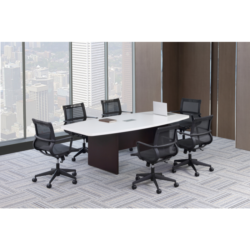 PL Boat Shaped Conference Table