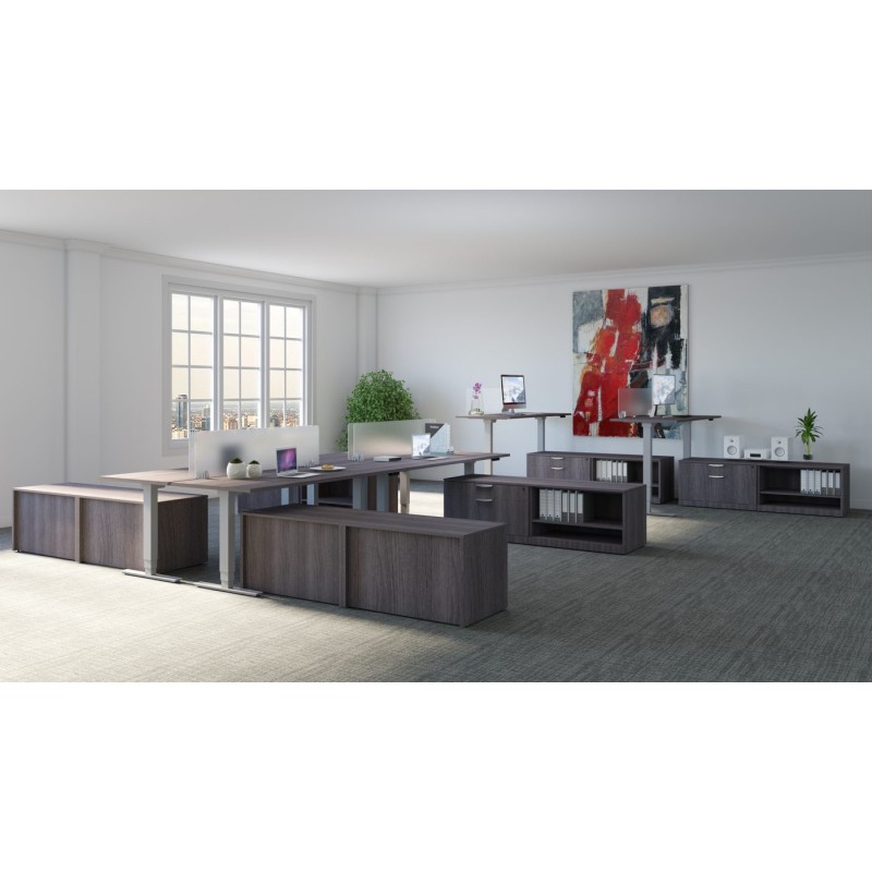 Office Cubicles | New 6’ X 6’ BENCHING STATION L SHAPE - 4