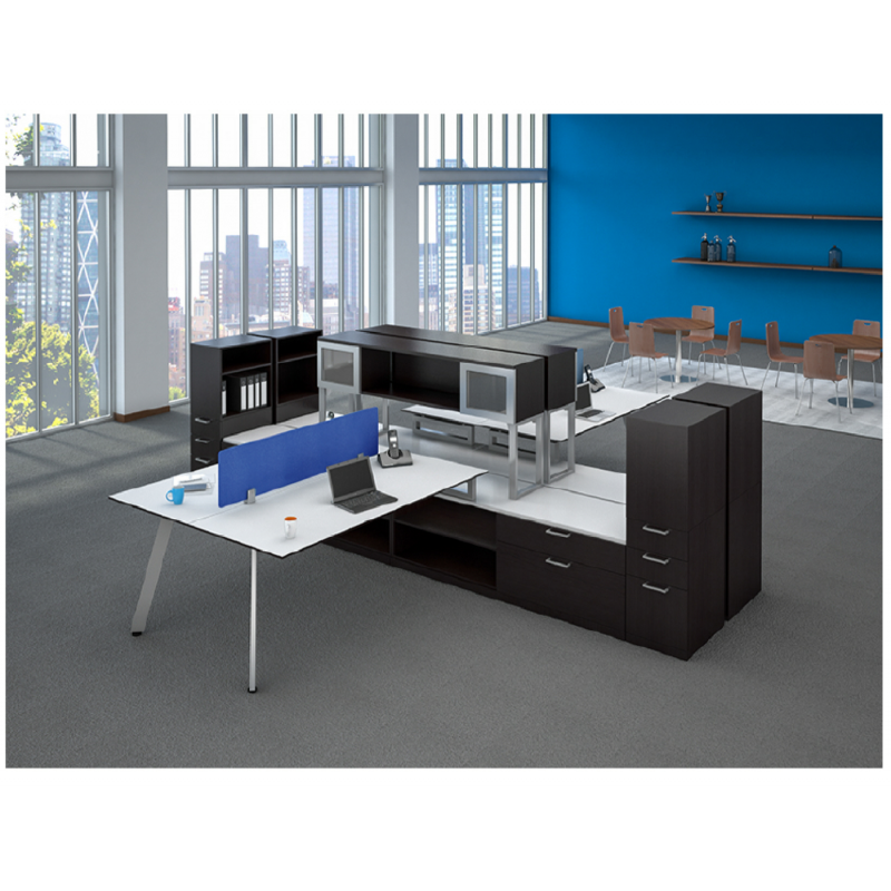 Office Cubicles | New 6’ X 6’ BENCHING STATION L SHAPE - 7