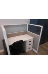 Office Cubicles | Low Price NEW 4' x 2' CALL CENTER CUBICLE / - Herman Miller AO2 Clone - 1