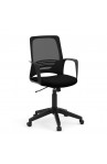 OfficeSource Prisma Collection Mesh Back Task Chair with Black Frame and Base | 2