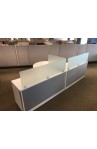 Office Cubicles | NEW 5’ x 5’ Open Cubicle With Collaboration Table - 2