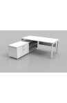 NEW 72"X 72" L SHAPED DESK WITH HIGH LOW SURFACE 