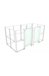 New Glass Private Offices with Sliding Door 
