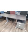 PREOWNED 72" ELECTRIC ADJUSTABLE HEIGHT DESK FRAME + NEW SURFACE | 2