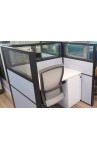 LIGHTLY USED AND IN STOCK 4 X 4 CALL CENTER CUBICLES