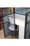 LIGHTLY USED AND IN STOCK 4 X 4 CALL CENTER CUBICLES