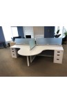 Office Cubicles | NEW 5’ x 5’ Open Cubicle With Collaboration Table