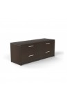 Credenza with 4 drawer lateral file | 4