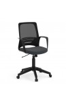 OfficeSource Prisma Collection Mesh Back Task Chair with Black Frame and Base | 4