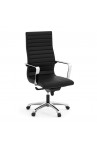 OfficeSource Tre Collection Executive High Back Chair with Chrome Frame | 1