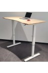 PNEUMATIC ADJUSTABLE HEIGHT DESK - NEW 48 X 24" | 2