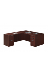 L Shape Desk with Dual Pedestals Suite PL122 