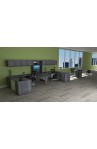 Gray Workstations